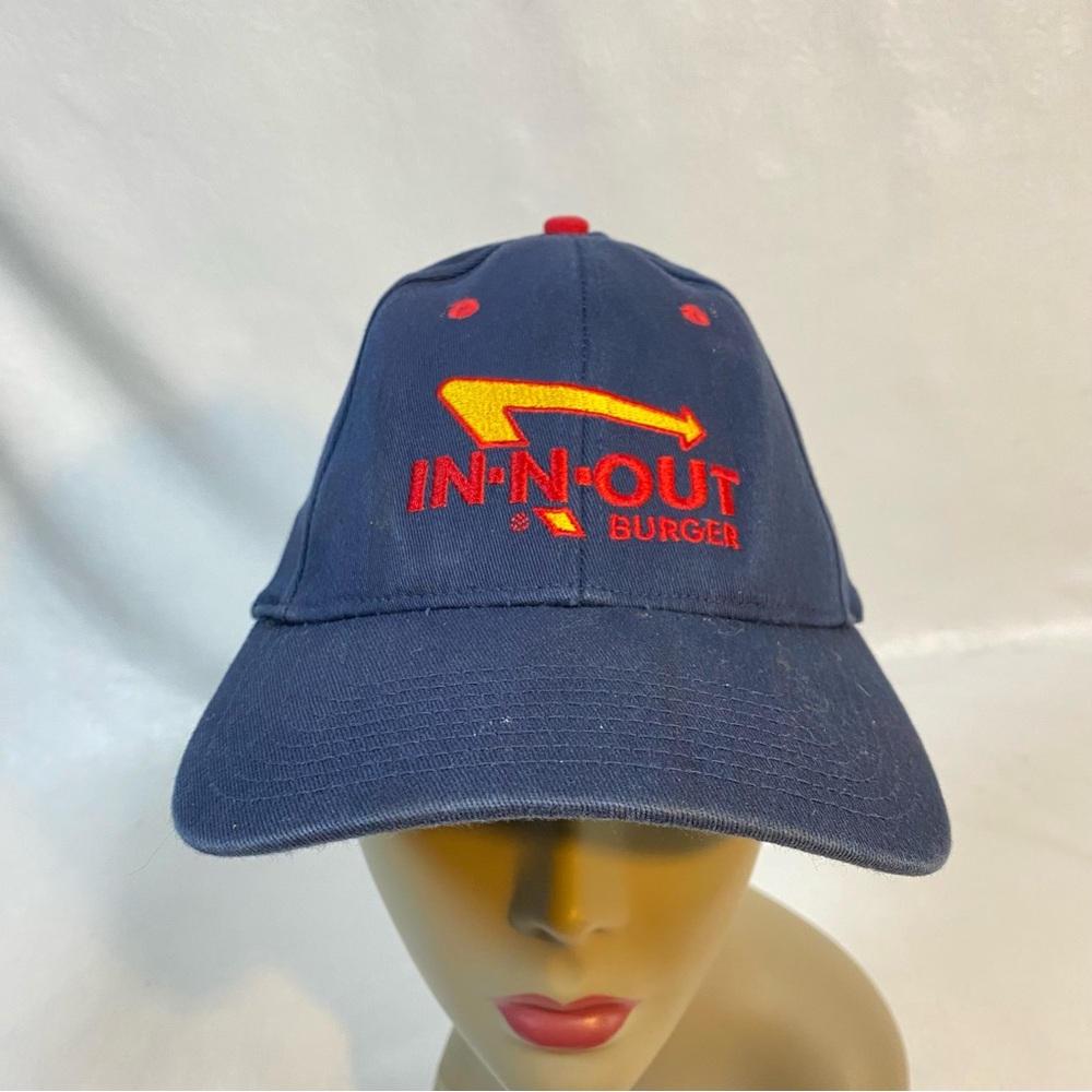 IN-N-Out Burger navy blue Cap Sz XL/2XL